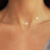 Personalized Gold Bird Necklace - Graduation Gift
